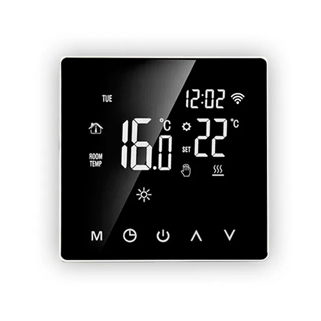 Tuya wifi full LCD display electronic thermostat