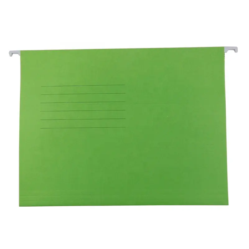 Hanging File Folder New Style Stationery File Types Kraft Paper Hanging File Folder With Tab/ Index Divider