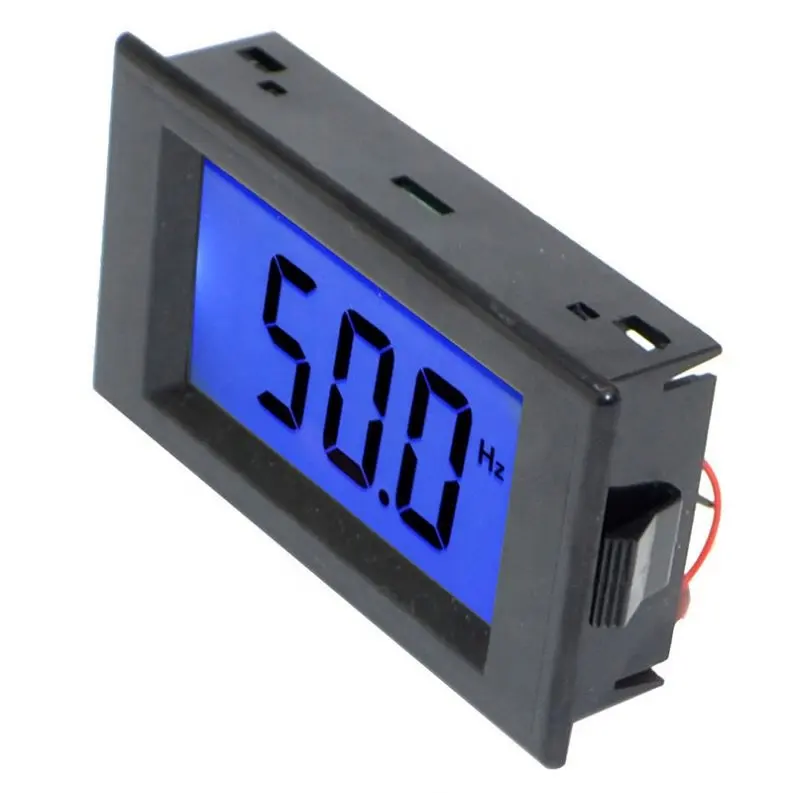 SeekEC D69-60 AC80-300V LCD Digital Frequency Meter Digital Cymometer Monitor Tester Panel Meter