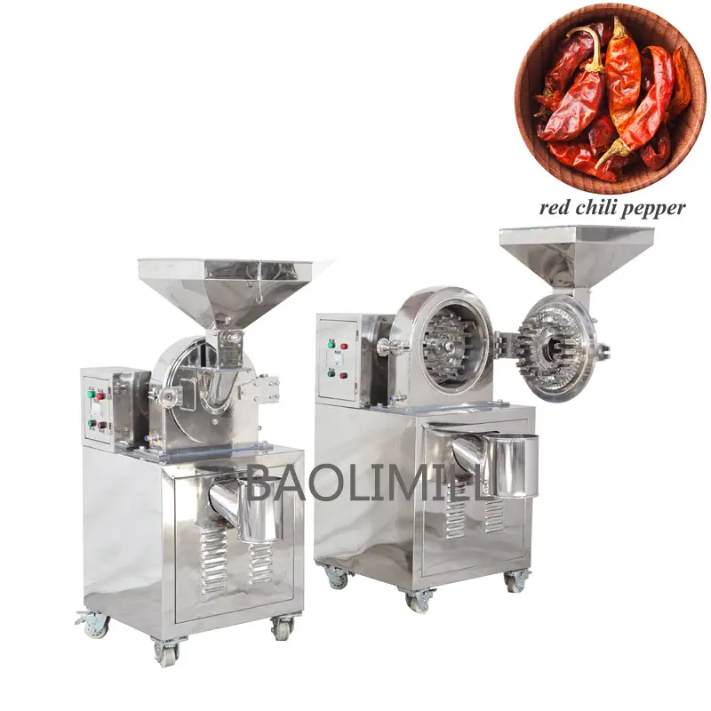 Popular spice powder grinding machines manufacturers cassava grinding mill