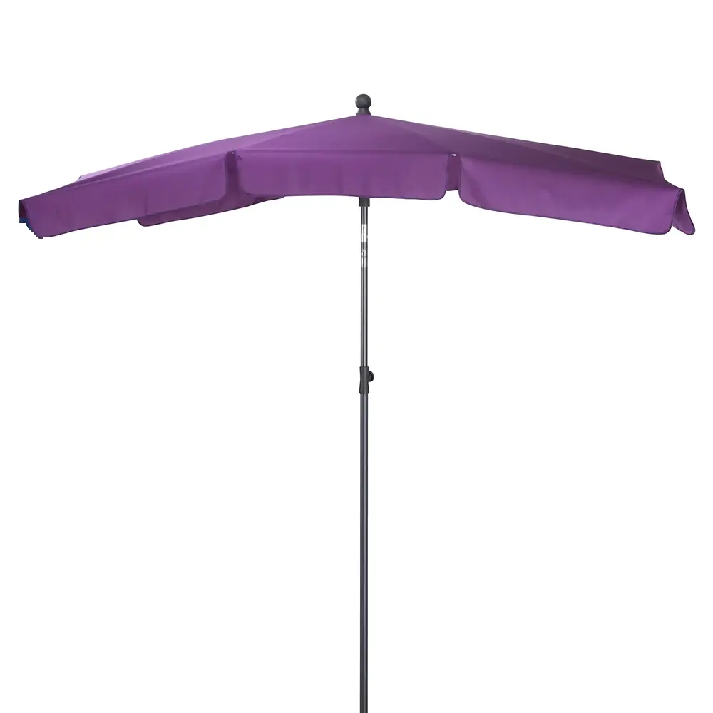 Оптовая продажа с завода, индивидуальный уличный пляжный зонтик, фиолетовый Высококачественный зонтик