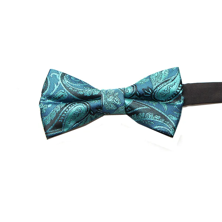 hot sale stylish paisley pattern bowtie personalized bow ties for wedding