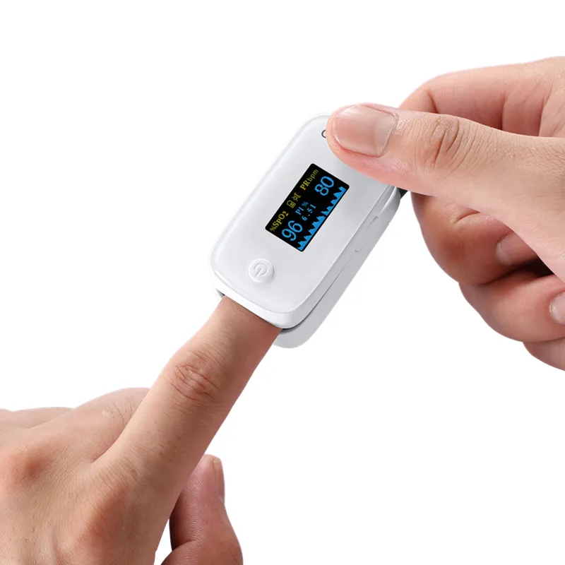 Oled Digital Screen Fingertip home use handheld digital Pulse oximeter Blood Oxygen Meter Measurements And Pulse Pulse oximeter