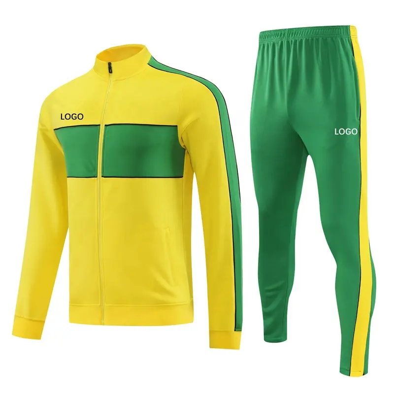 2023 мужская тренировочная одежда для бега на заказ Мужская спортивная одежда для бега Повседневный Спортивный костюм на молнии спортивный костюм для бега