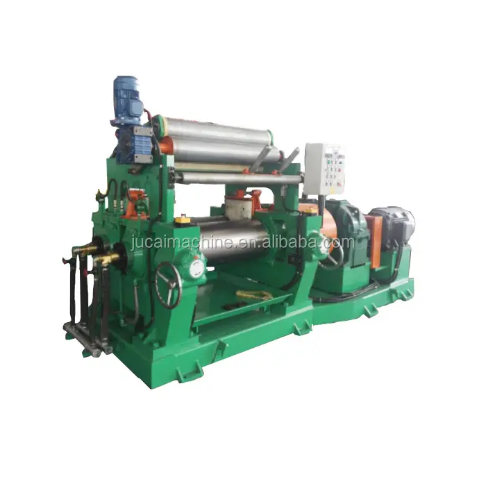 rubber machine two roll mixing mill with Stock blender/two roll mixing mill open type