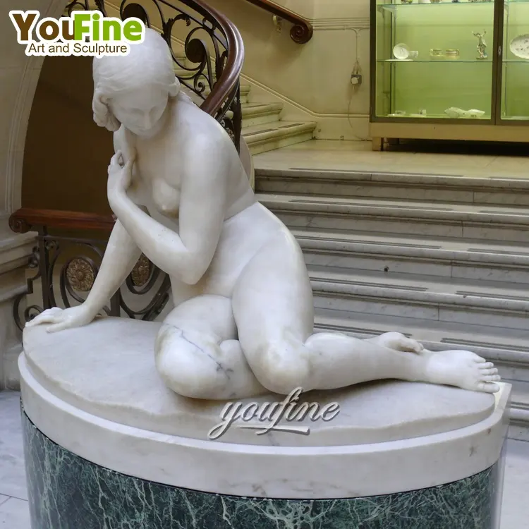 Мраморная Статуя Обнаженной Женщины, эротические скульптуры в натуральную величину