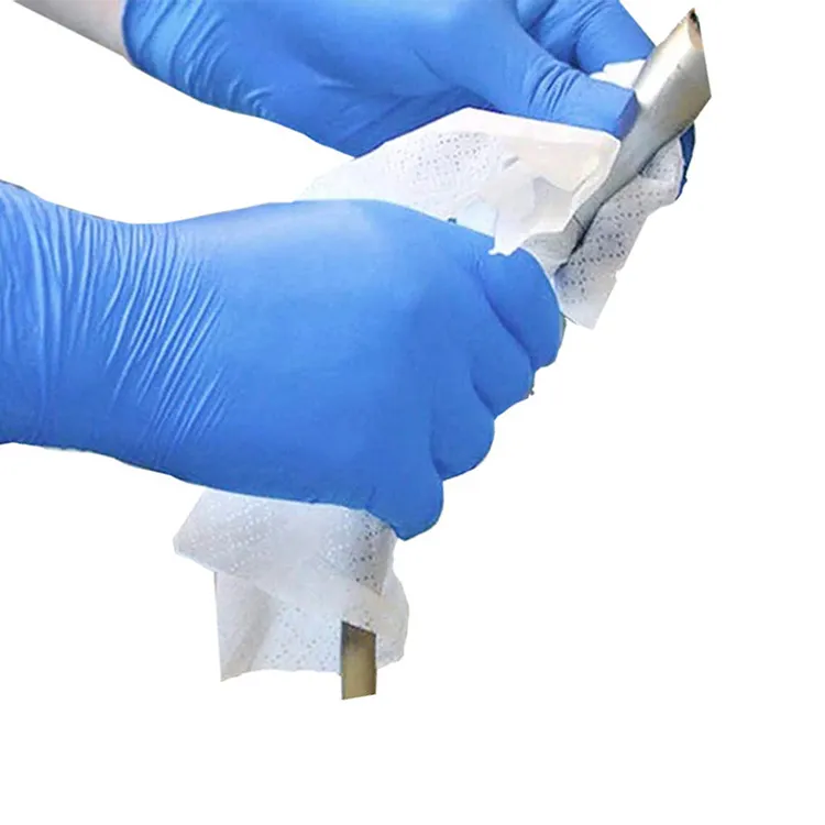 Легко переносить одноразовые перчатки нитриловые перчатки для удаления нитрила