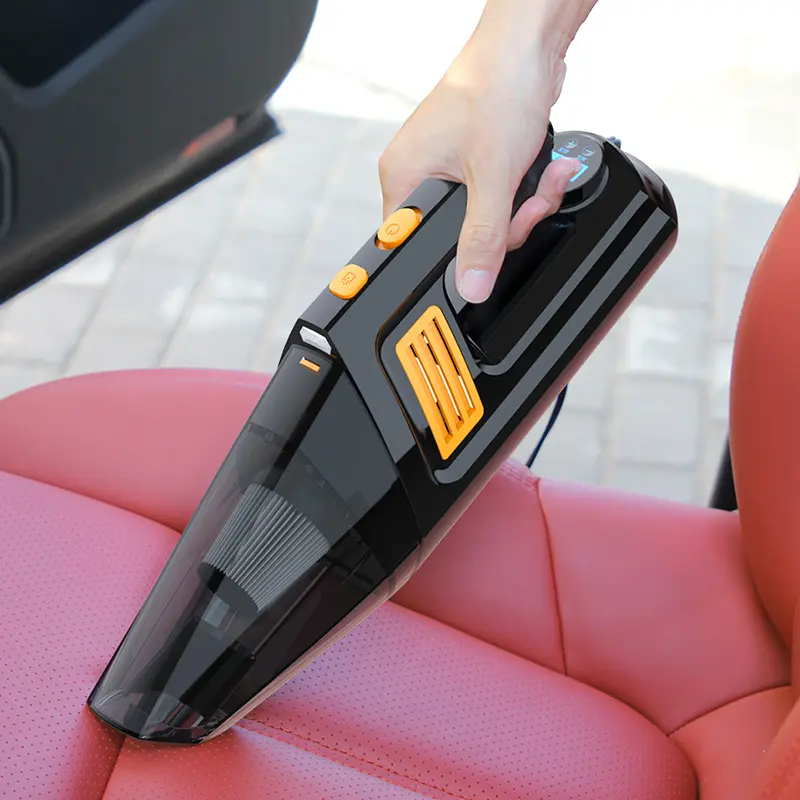 Licheers Mechanical air compressor car vacuum cleaner powerful 4 in 1 car vacuum cleaner