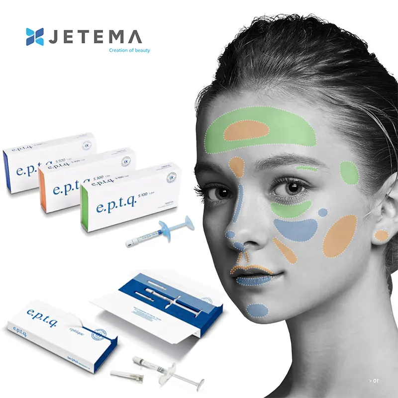 Korea anti-wrinkle beauty haping septq high Quality hyaluronic acid facial dermal fillers injectable S100 S300 S500