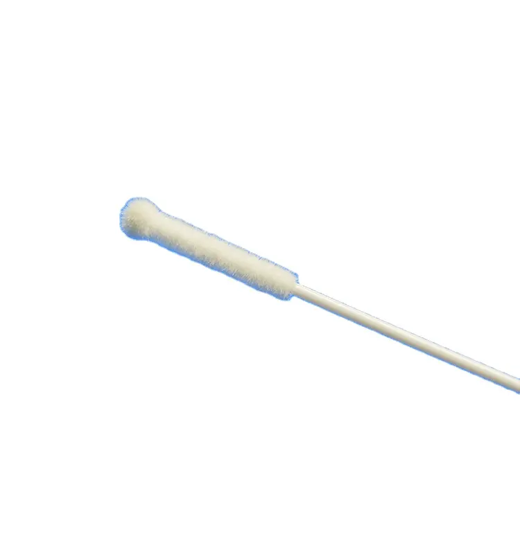 Sterile Nylon Flocked Fiber Healthy nasal swab for staphylococcus swab