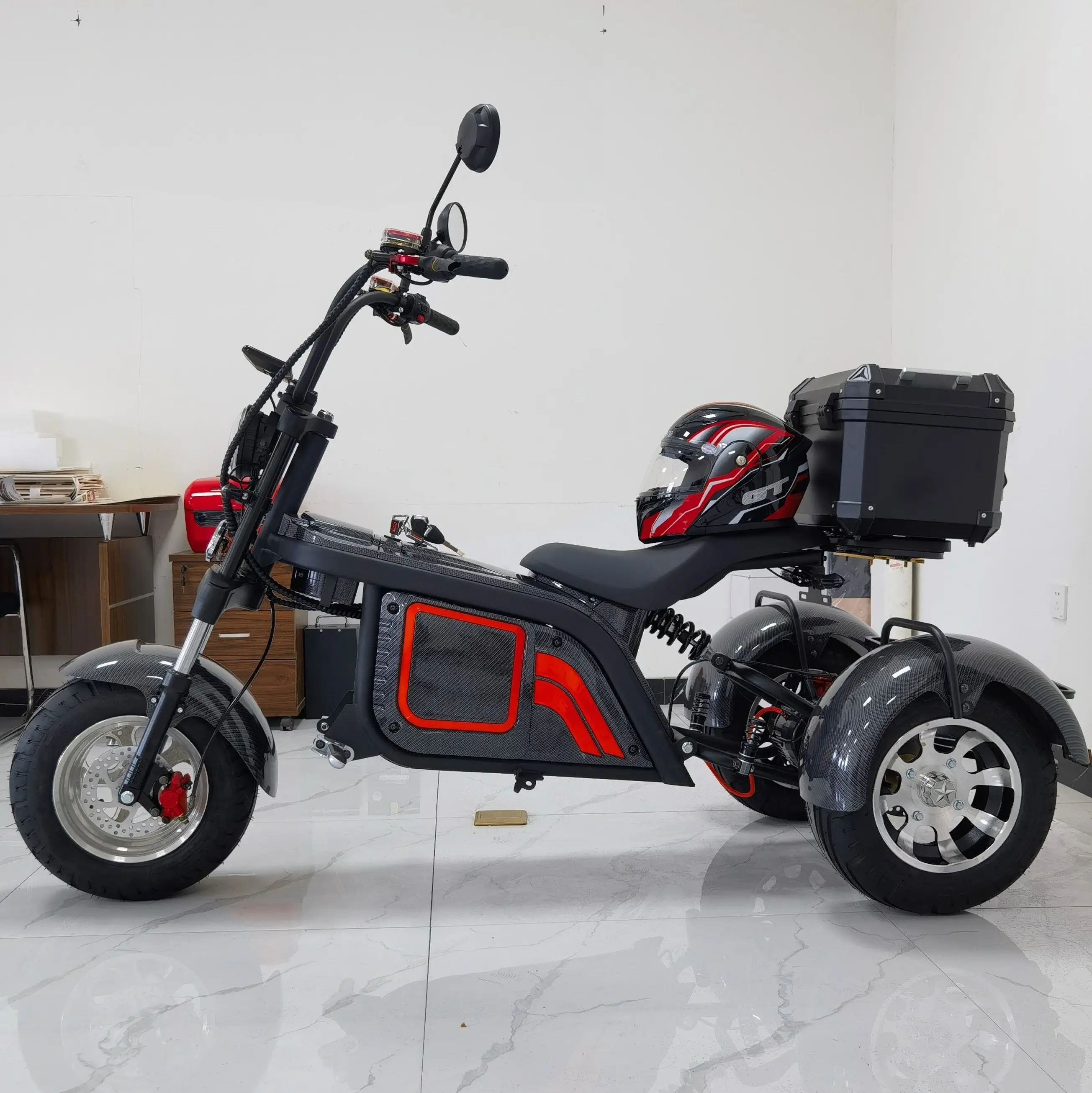 Оптовая продажа, китайский мини легкий бензиновый трехколесный мотоцикл для инвалидов