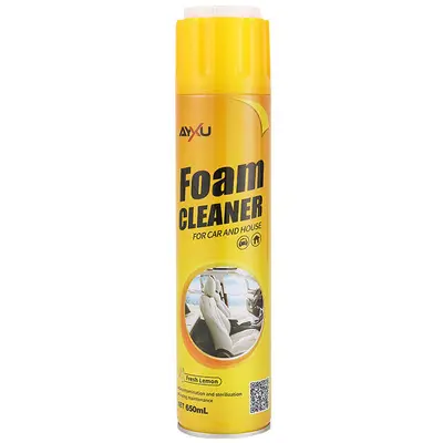 multifunctional foam cleaner interior seat wash Foam Cleaner Spray 650ML cleaning car foam