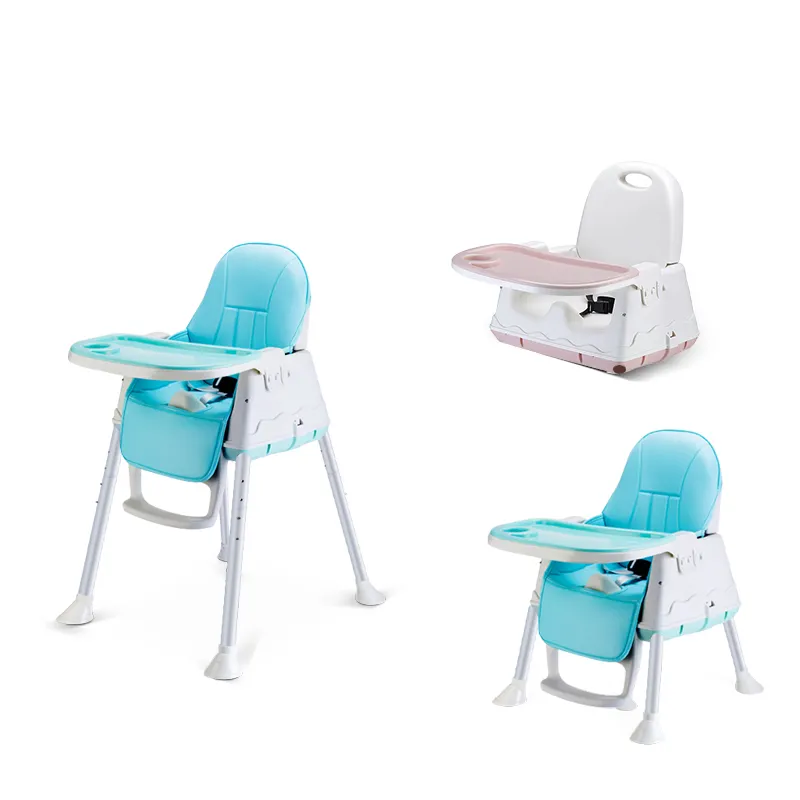 Детский высокий стул преобразуется в Напольное сиденье для младенцев, кресло для кормления, пластиковый детский стол Ieasy и современное детское кресло