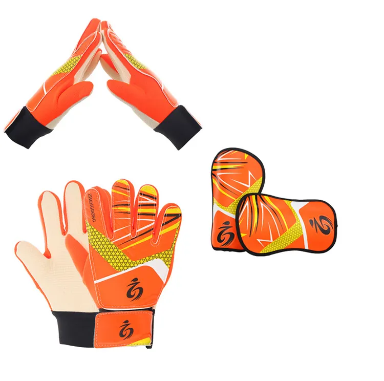 Kid's Soccer Goalkeeper Gloves Guantes De Portero For Children 5-16 Years Old Soft Children Riding Scooters