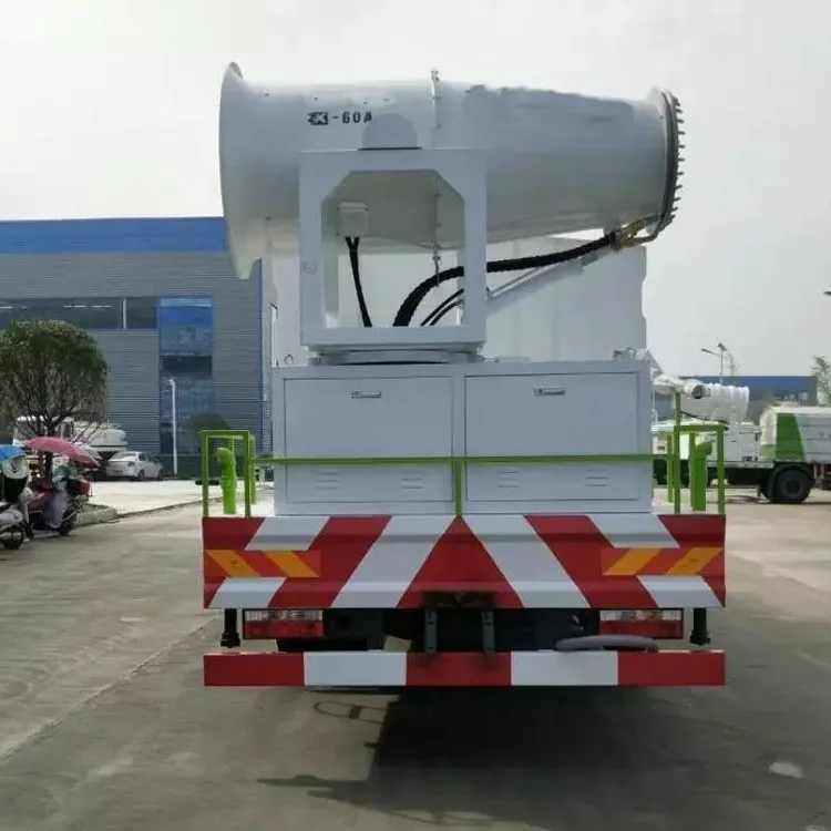 factory price New Dust suppression truck with Large Water Tank and Fog gun sprinkler