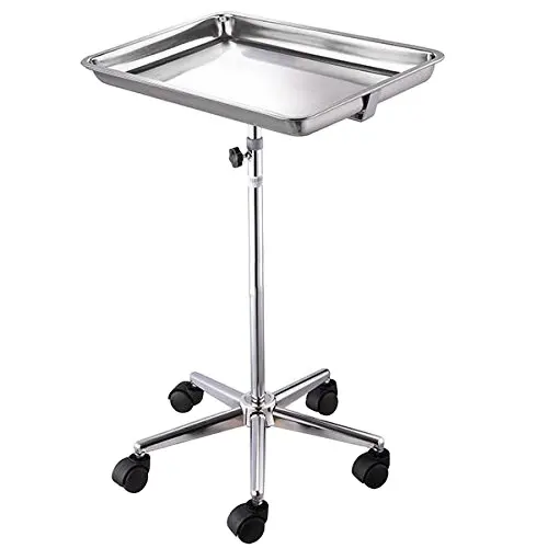 Medical Stainless Steel Hospital Surgical Mayo Operation Table Trolley