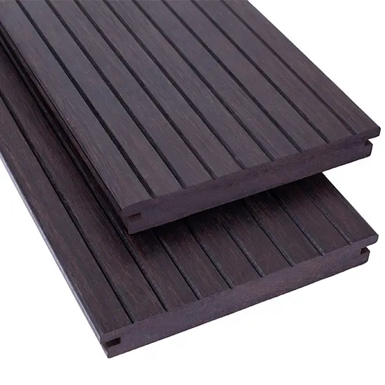 Fire Resistant Solid Bamboo Timber Flooring Outdoor