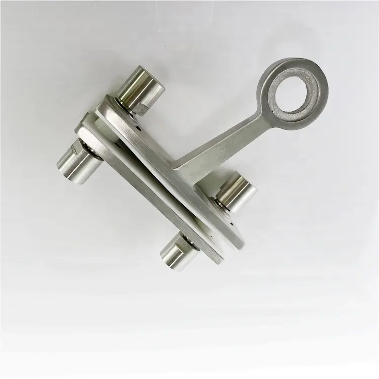 stainless steel 1 way curtain wall structural glass spider fitting