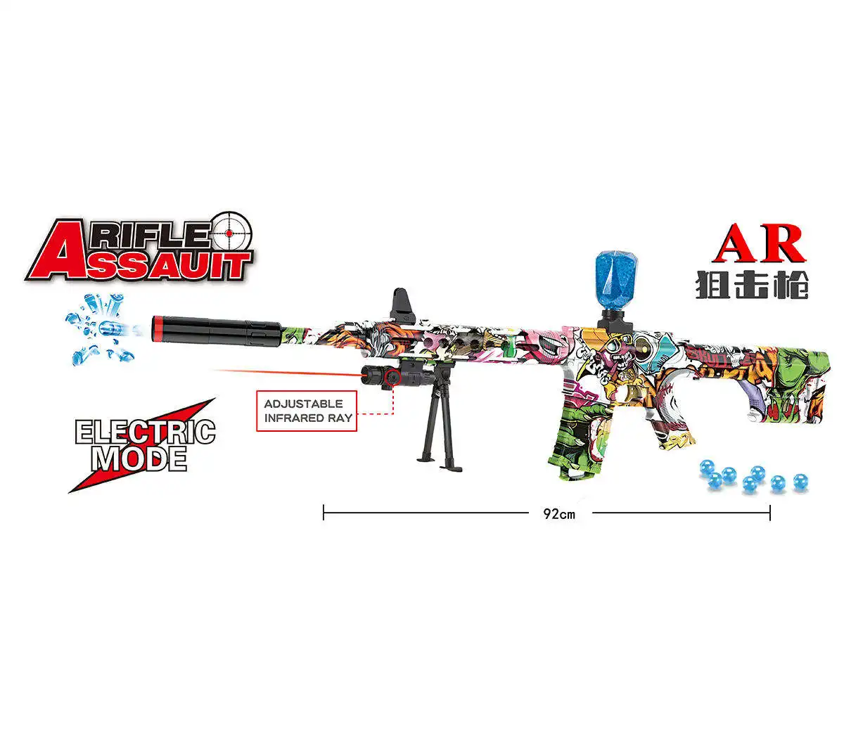Высококачественная безопасная воздушная мягкая пулевая пуля детская стреляющая игра реквизит для страйкбола игрушка автоматический снайперский пистолет для улицы для взрослых