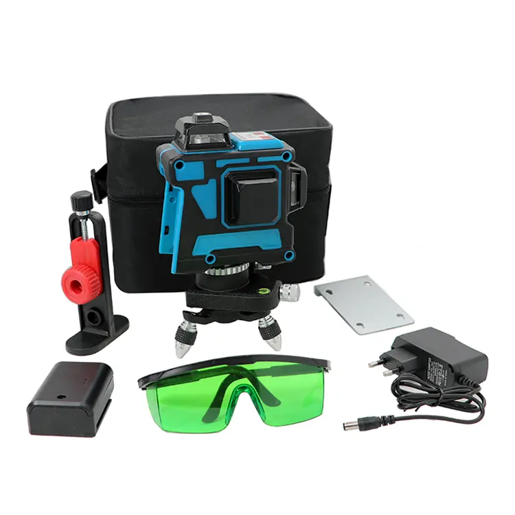 Dinli Automatic 12 lines Green 3D Laser Level Outdoor