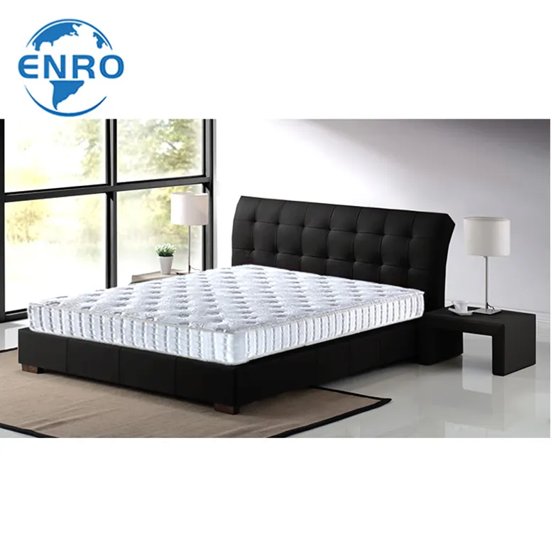 Direct factory customized 5 star hotel bed single spring mattress on sale