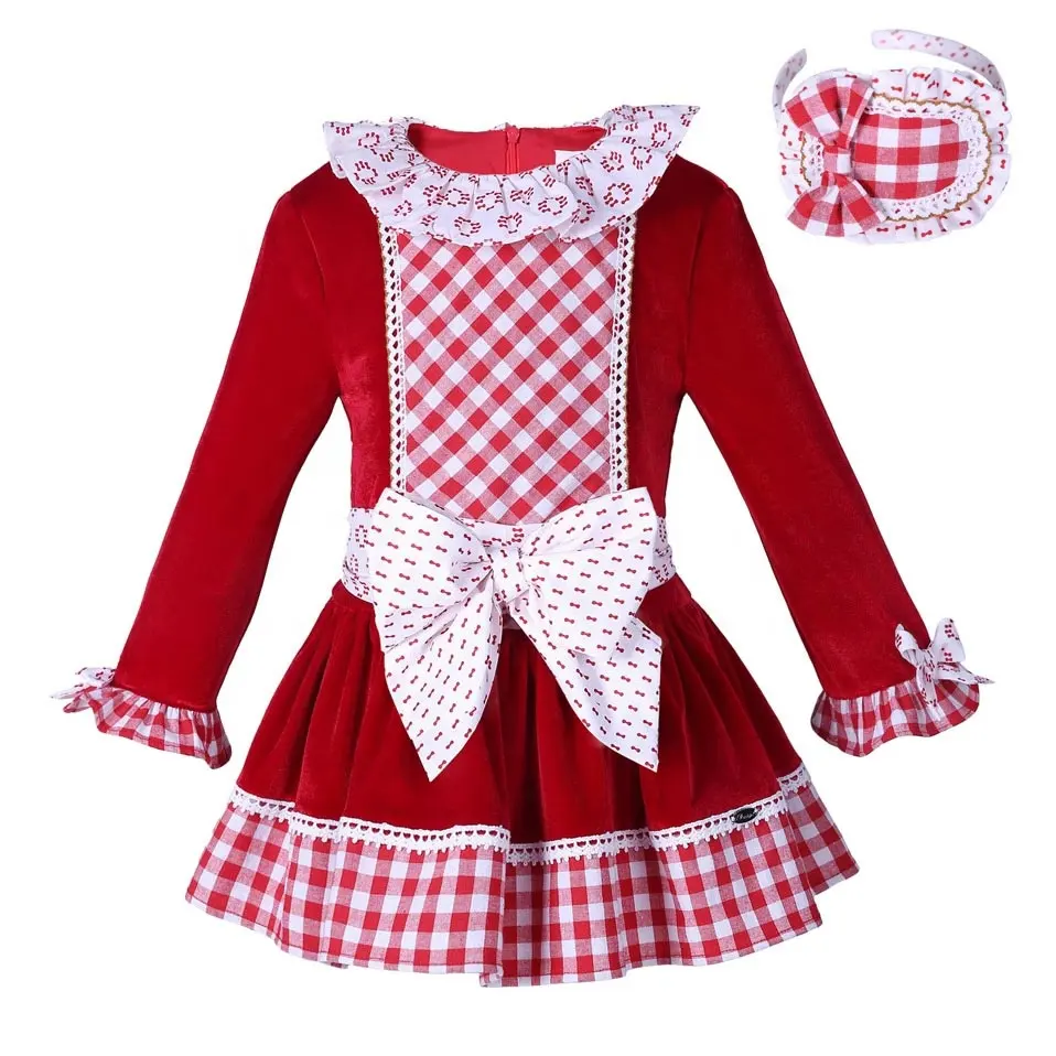 OEM Pettigirl верхняя одежда оптом детская одежда короткое детское испанское танцевальное платье