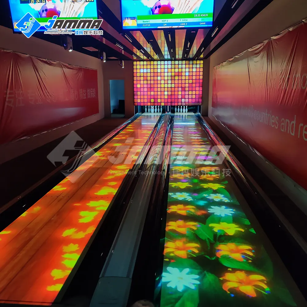 Interactive Projection Bowling Alley Projection Kids Play Interactive Floor Projection Bowling Games Bowling Equipment