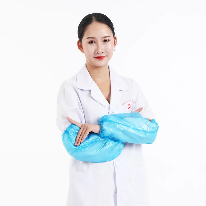 Одноразовый пластиковый чехол для рук от китайского производителя