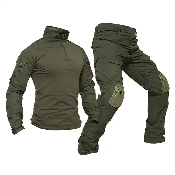 SIVI Israel зеленая одежда для охоты с длинным рукавом, униформа для лягушки, многоцветная тактическая форма G2, боевой костюм для тренировок