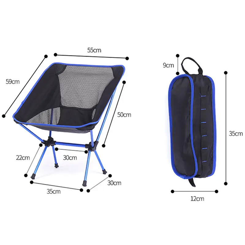 Amazon Selling Portable Beach Chair Outdoor Lightweight Folding Camping Chair