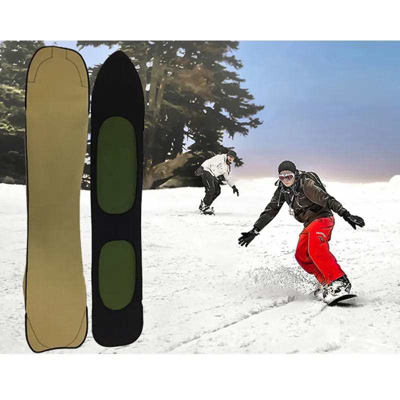 Универсальный неопреновый чехол для сноуборда с защитой от царапин, мягкий чехол с регулируемым ремешком для катания на лыжах