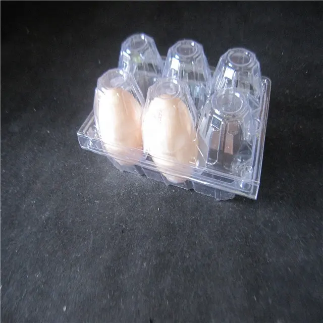 Пластиковый лоток для яиц, 6 ячеек