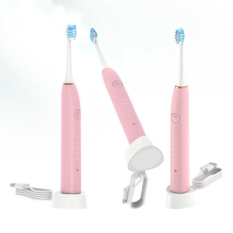 Экологически чистые наборы умных зубных щеток для взрослых, электрическая зубная щетка
