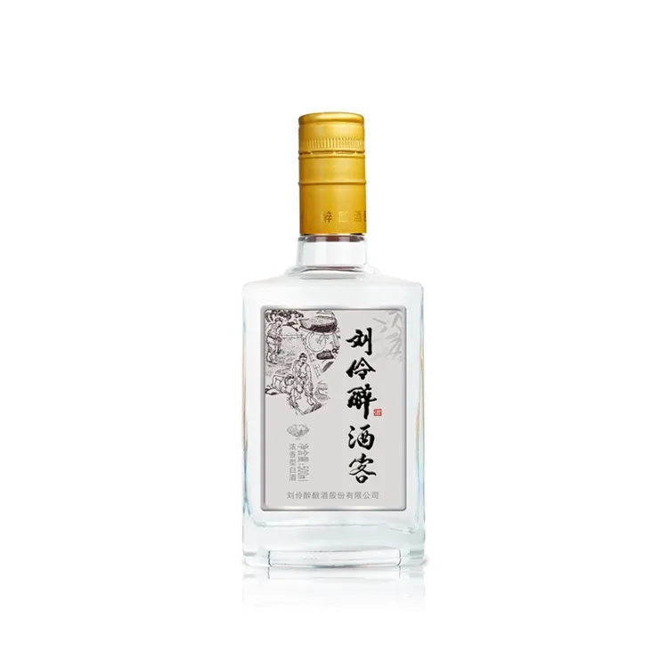 LIU LING ZUI Drinkers Family White Liquor 42% 500ml Gift Set White Liquor Chinese Beverages Baijiu