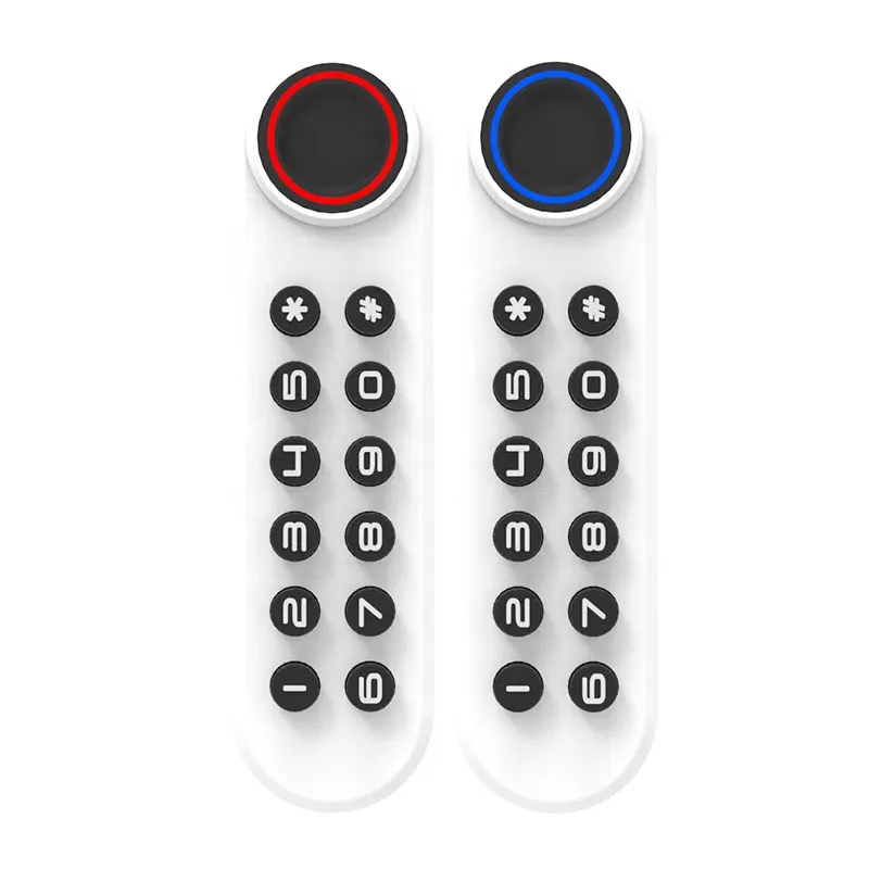 Small size keypad combination smart digit lock Biometric Locker Lock for office drawer