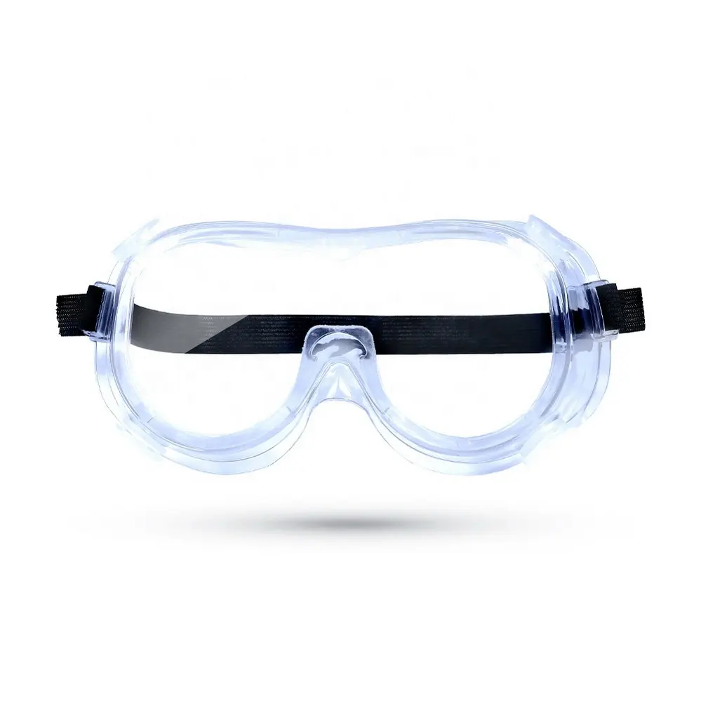 In stock CE EN166 FDA Splash-proof Anti-droplet Medical Anti Fog Protective Glasses Safety Glasses for hospital