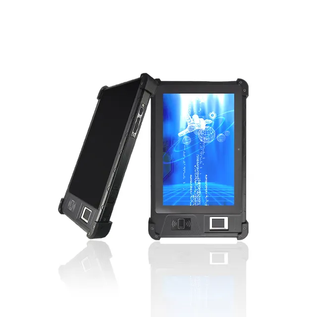 Waterproof IP65 3G 4G SIM Card WIFI Wireless Portable NFC Capacitive Sensor Rugged Reader PC Android Fingerprint Scanner Tablet