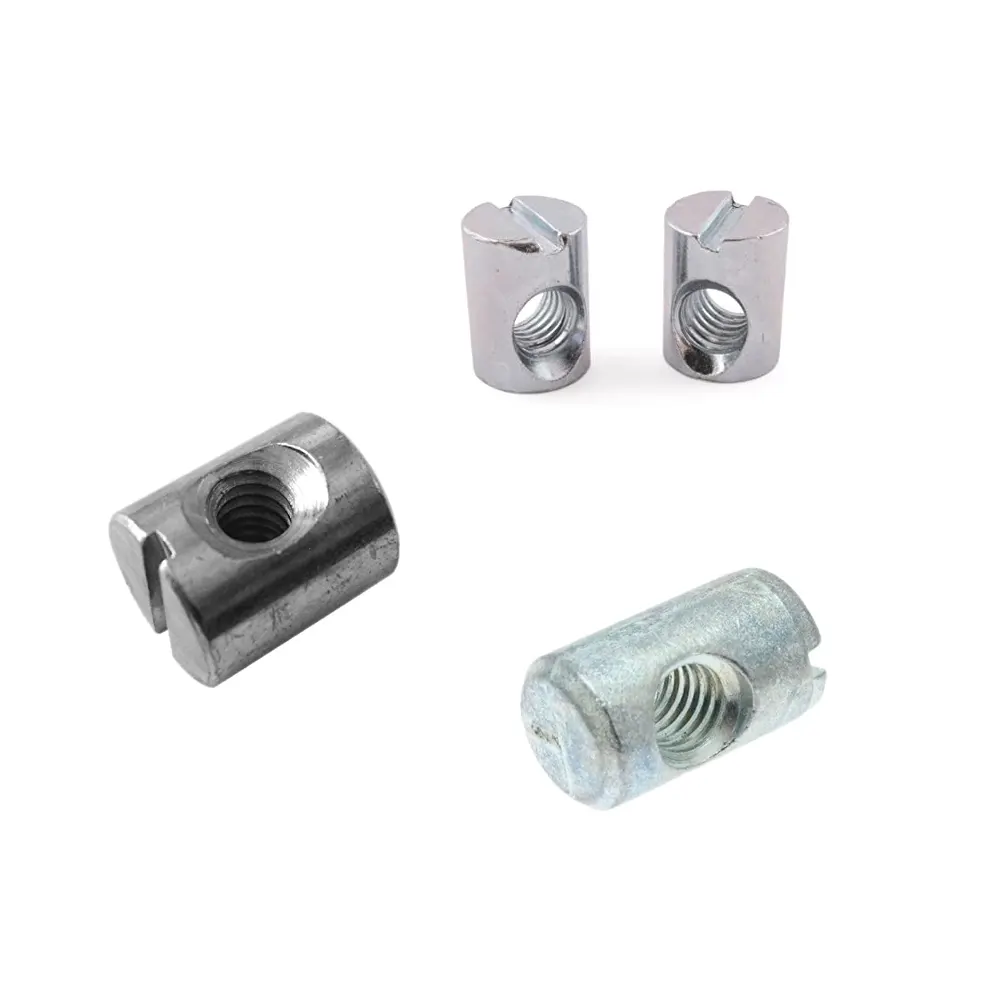 Flat Head Hex Socket Furniture Connector threaded Barrel Nut M2 M3 M4 M5 M6 M8 M10 stainless steel Sleeve Nut