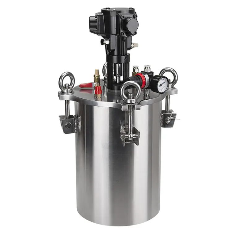 Stainless Steel High Performance Glue Adhesive Epoxy Dispensing Pressure Pump Tank Pressure Tank