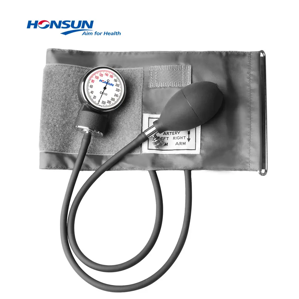 HONSUN HS-20D Customizes Plam Type BP Manual Aneroid Sphygmomanometer Machine
