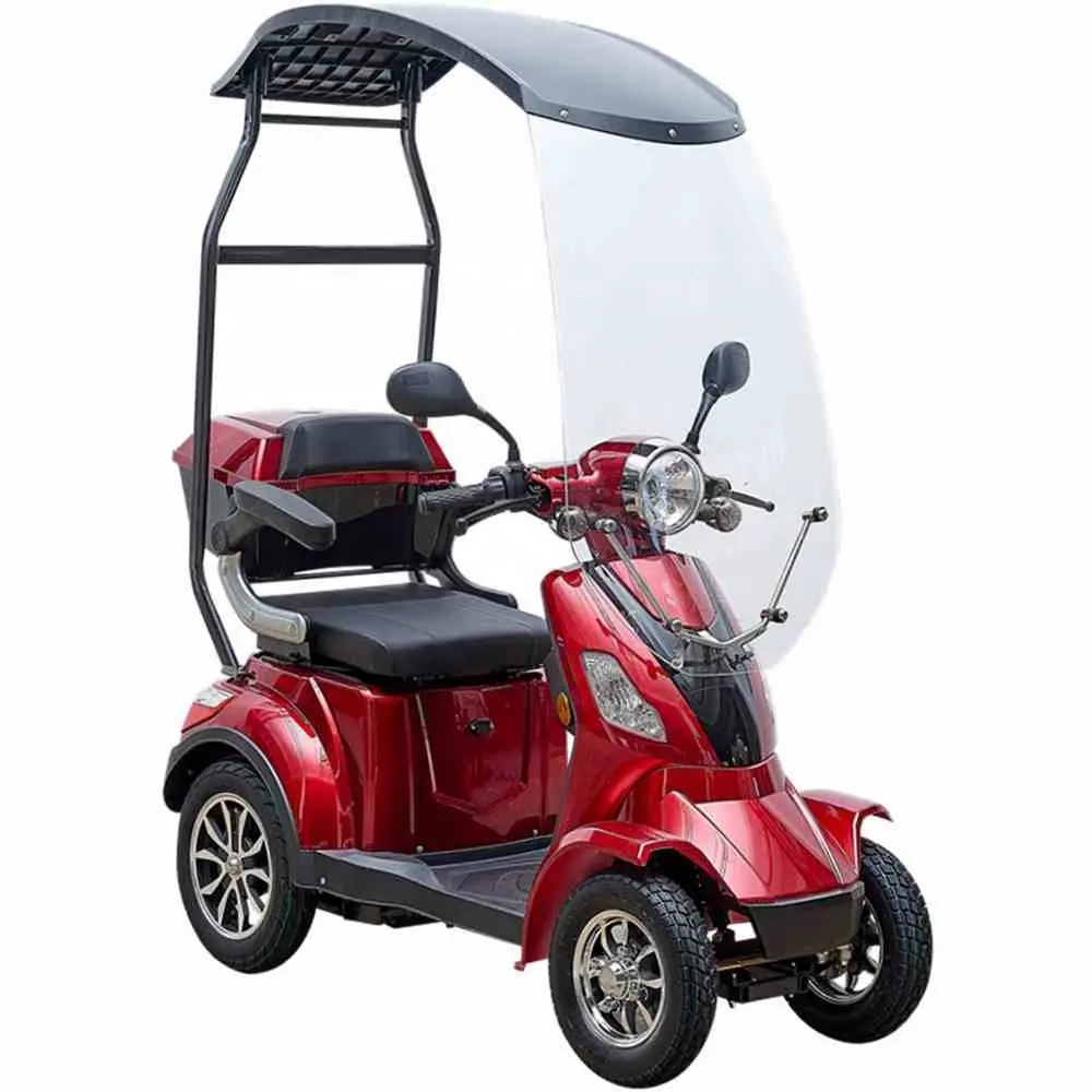 EEC 4 wheel mobility scooter electric tricycle for elderly or disabled