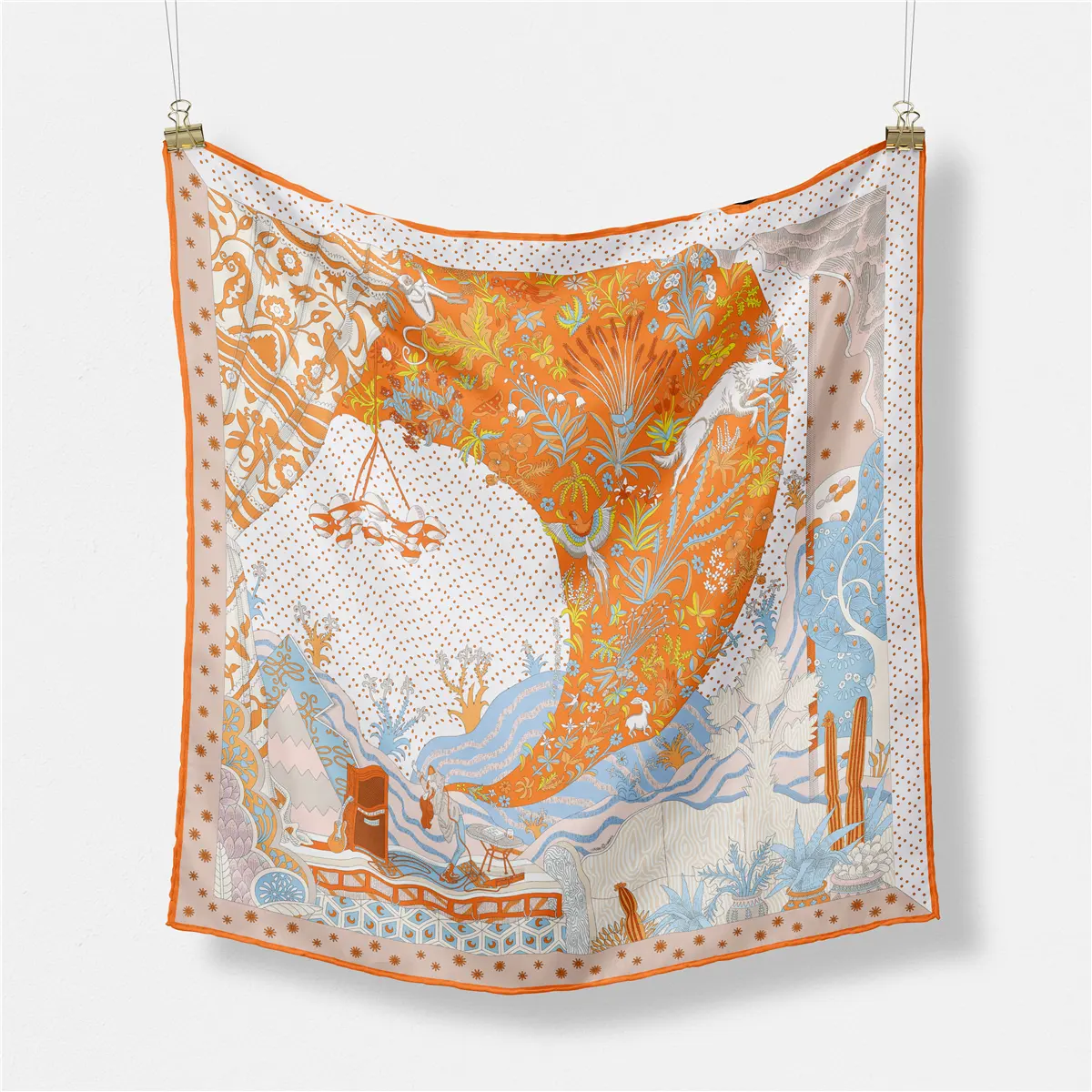 Оптовая продажа, квадратный Модный женский шарф с цифровой печатью, шарфы с индивидуальным принтом, Шелковый атласный шарф 157