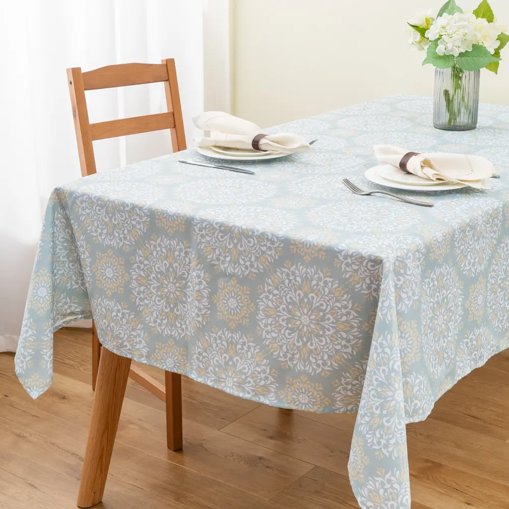Ткань для покрытия стола нестандартного размера, скатерть для печати, красивый цвет, поддержка дизайнерских услуг, весна, высокое качество