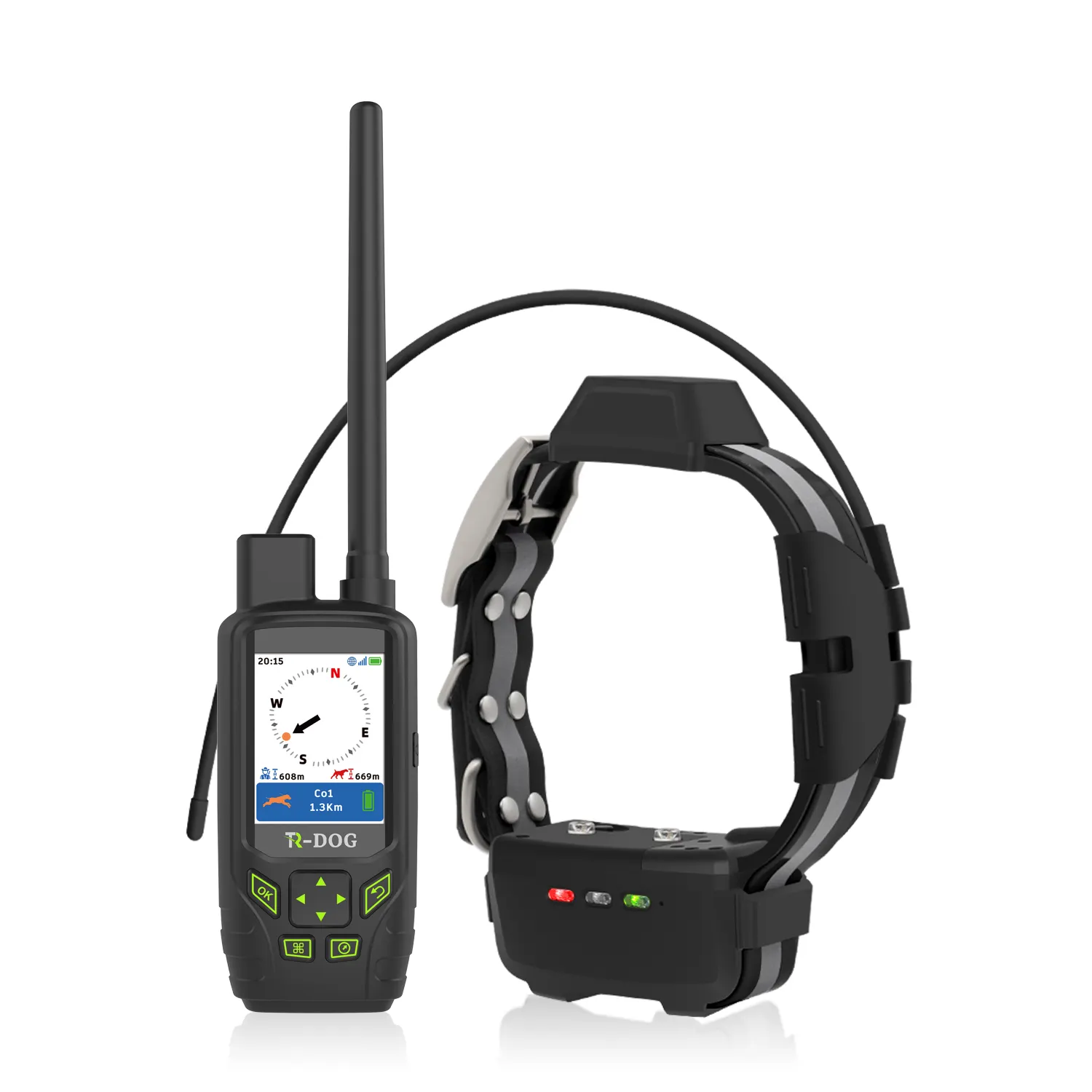 TR-собачий охотничий собачий трекер и GPS ошейник для собак