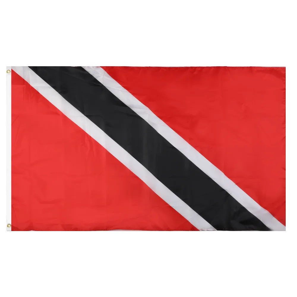 Factory Supply Attractive Price Cheap Wholesale 100% Polyester Trinidad and Tobago Flag