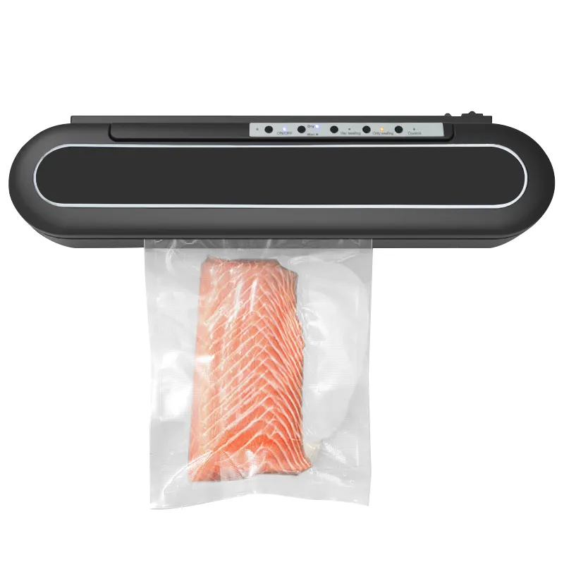 2021 New Design Household Magnetic Portable Vacuum Packing Wireless Vacuum Food Sealer