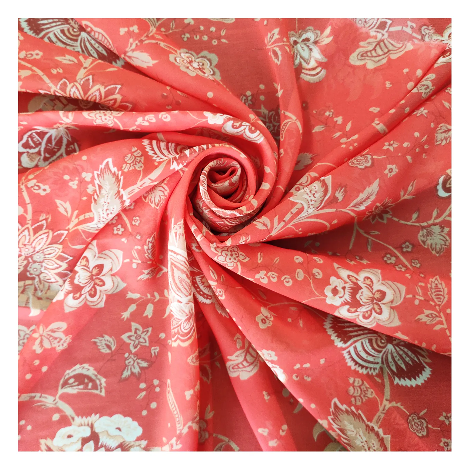 Wholesale High Quality 100% Silk Georgette Fabrics For Women Stylish