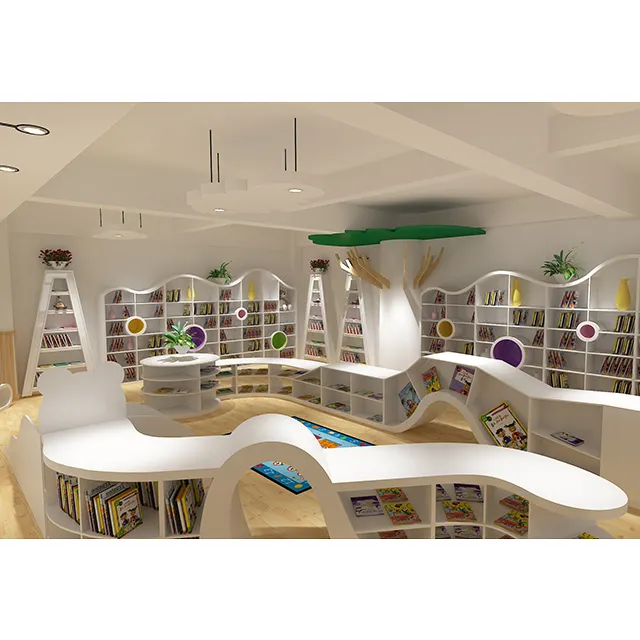 COWBOY Design Art Room Library Furniture For Kindergarten Wood Shelves Kids Wooden Kindergarten Furniture Kids School Furniture