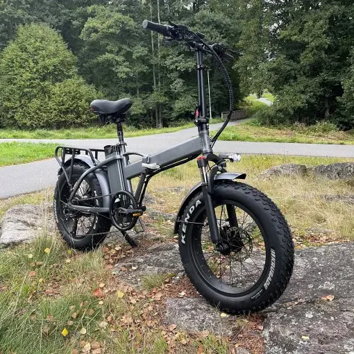 TOODI B2 Электрический складной велосипед, толстая шина 20*4 &quot;с литий-ионным аккумулятором 48 В 15 А · ч, 750 Вт/1000 Вт, 100-120 км