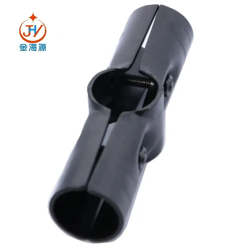 Manufacturers Selling Electrophoretic Lean Pipe/Tube Metal Joint HJ-4/ Connector For Cross Connection